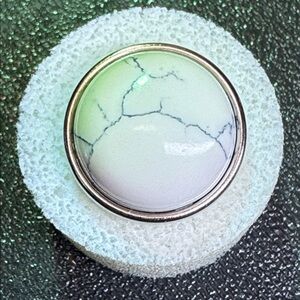 NUGZ USA 20mm White & Gray Faux stone #1